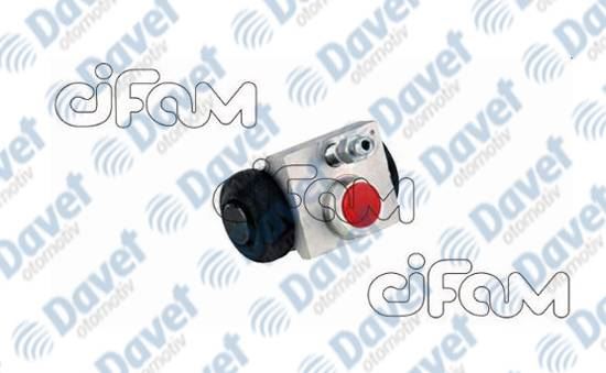 CIFAM 1011017 Fren Silindiri Arka Sag Sol C3 Iii Ds3 1.1.1.4/1.6hdi 09=> [20.64mm] Aluminyum